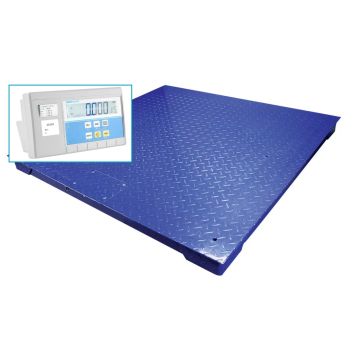 Vloerweegschaal Adam PT med AE 503 display  met Labelprinter