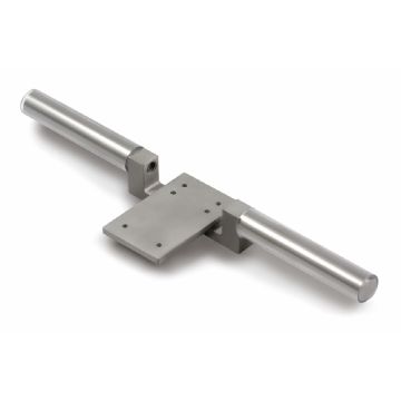 Handvat van roestvrij staal met stevige kunststofmantel - Passend voor KERN FK