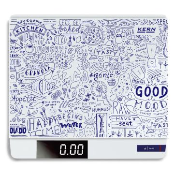 Keukenweegschaal KERN FGE 10K-3 - 15 kg / 1 g